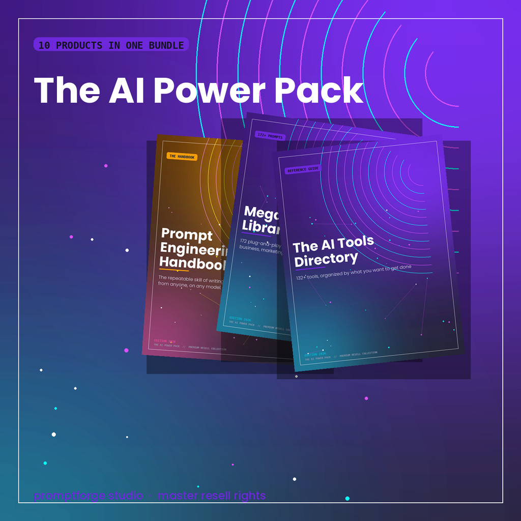 The AI Power Pack — Your Complete AI Toolkit (244+ Prompts, 14 Products Bundle)